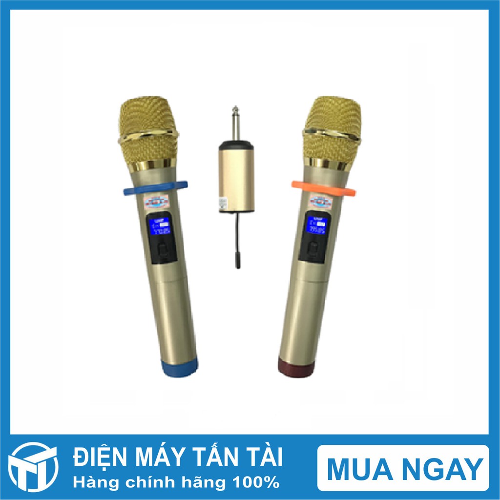 Bộ micro không dây MQ Audio B518 , Kết nối tất cả các loại loa kéo, dàn karaoke gia đình, loa vi tính