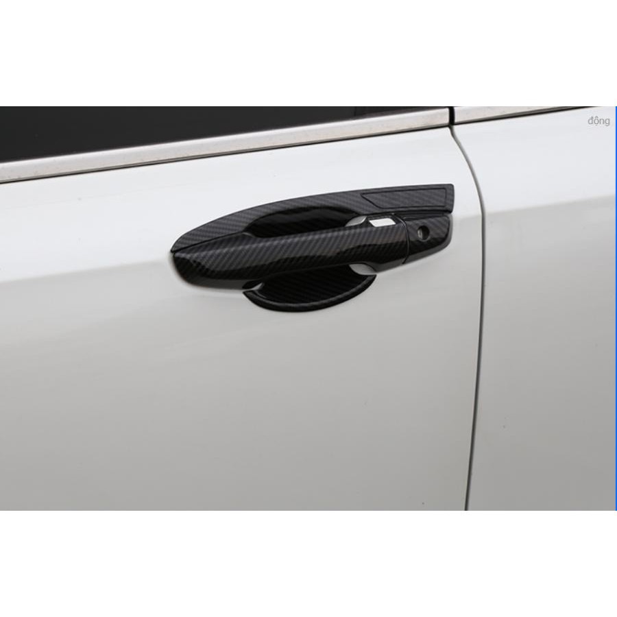 Ốp tay nắm, hõm cửa CRV 2018 - 2022 vân carbon
