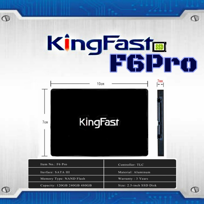 Ổ Cứng Ssd - Ổ Cứng Kingfast 120gb Sata 2.5 Inch | BigBuy360 - bigbuy360.vn