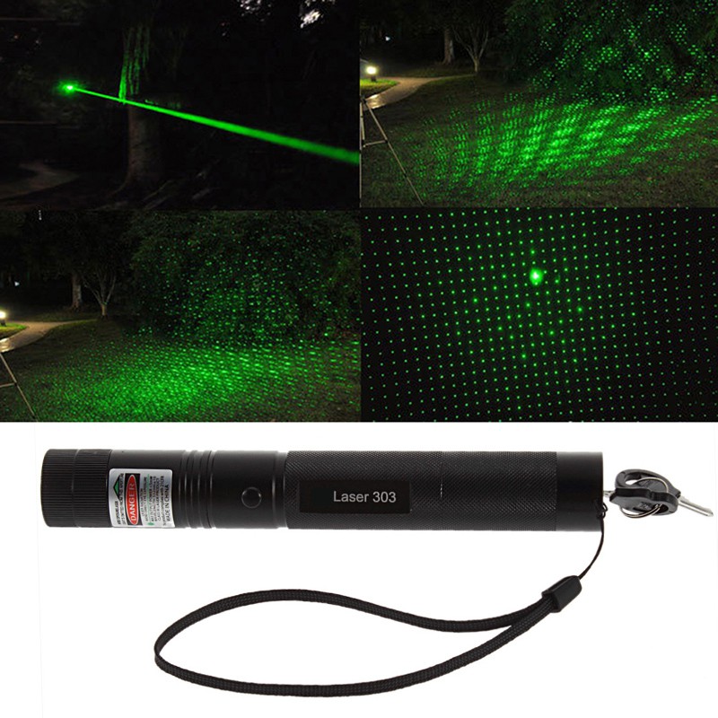 Đèn Pin Laser 99k 303 532nm Màu Xanh Lá Dùng Trong Lĩnh Vực Ngoài Trời