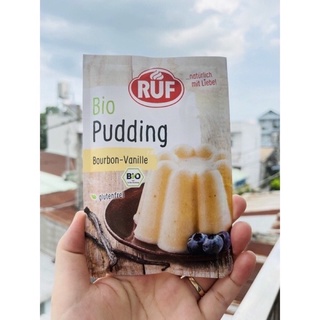 Bột Pudding hữu cơ Ruf vị Vani [Mẫu mới]