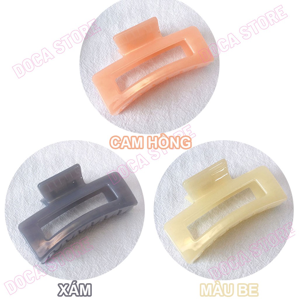 Kẹp tóc Vuông nhiều màu dễ thương KT18