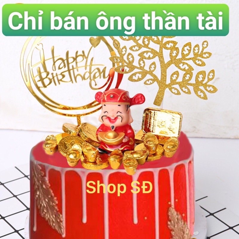 mô hình ông thần tài vui vẽ