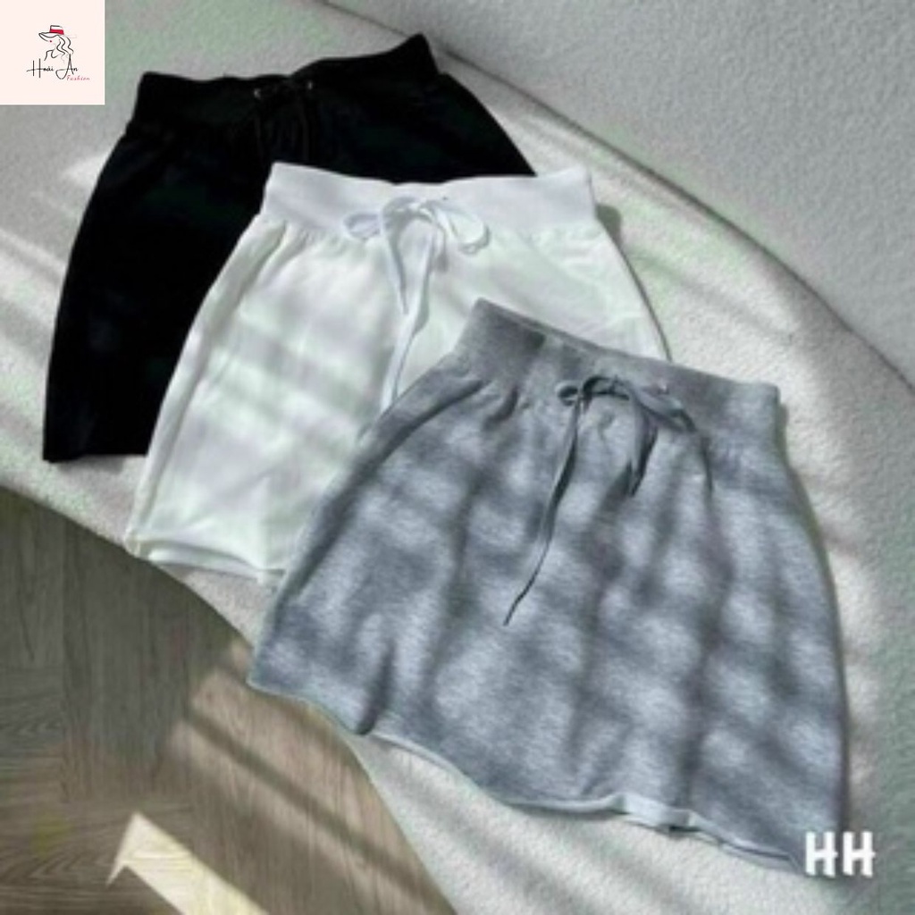 Chân váy ngắn nữ dáng A basic m841