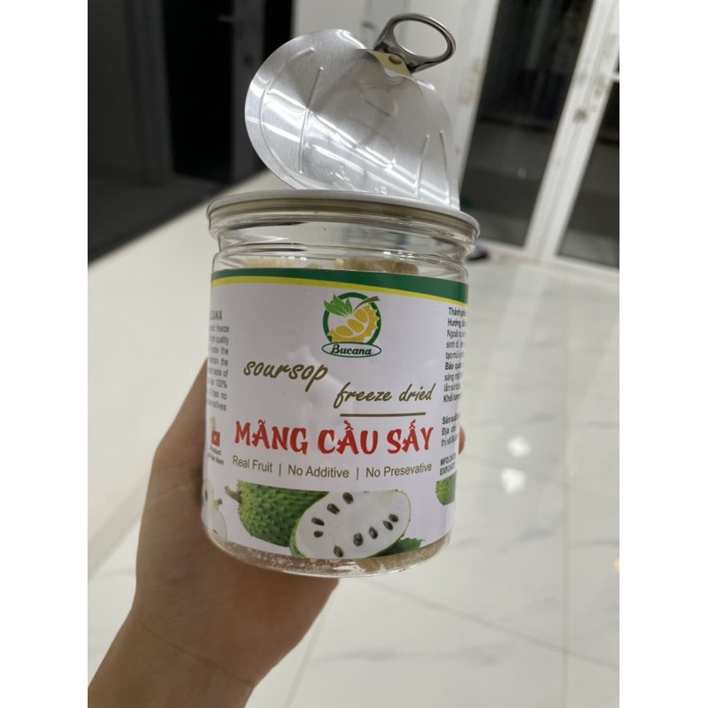 mãng cầu sấy vị thật như tươi mới /45gram