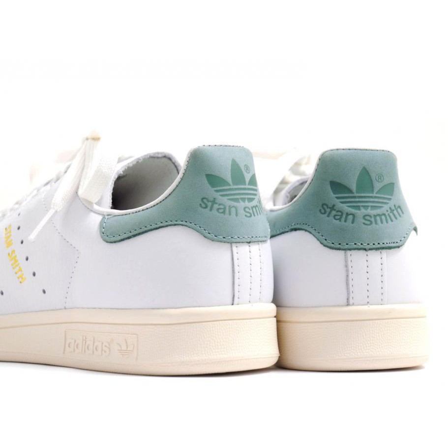 GIẦY đẹp (CÓ ẢNH THẬT - FULLBOX) giày thể thao STAN SMITH vintage gót nỉ xanh lơ giá tốt 2020 : hot