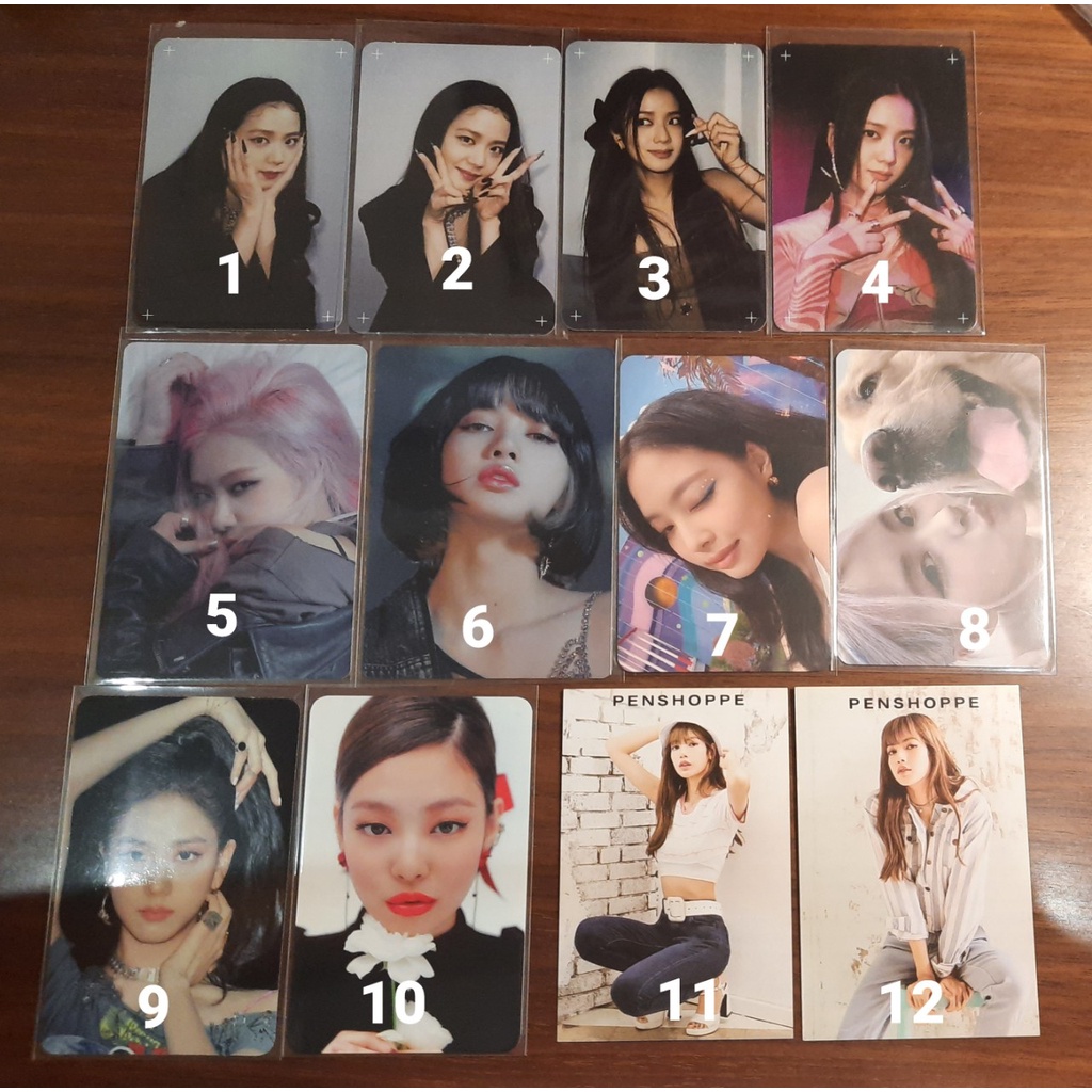 Card ảnh bo góc chính hãng BLACKPINK