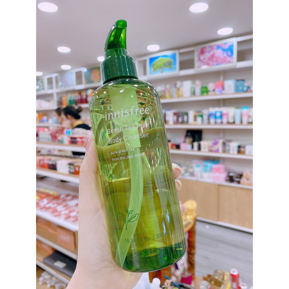 [Chính hãng] [Có sẵn] Sữa tắm Innisfree Green Tea Pure Body Cleanser 300ml