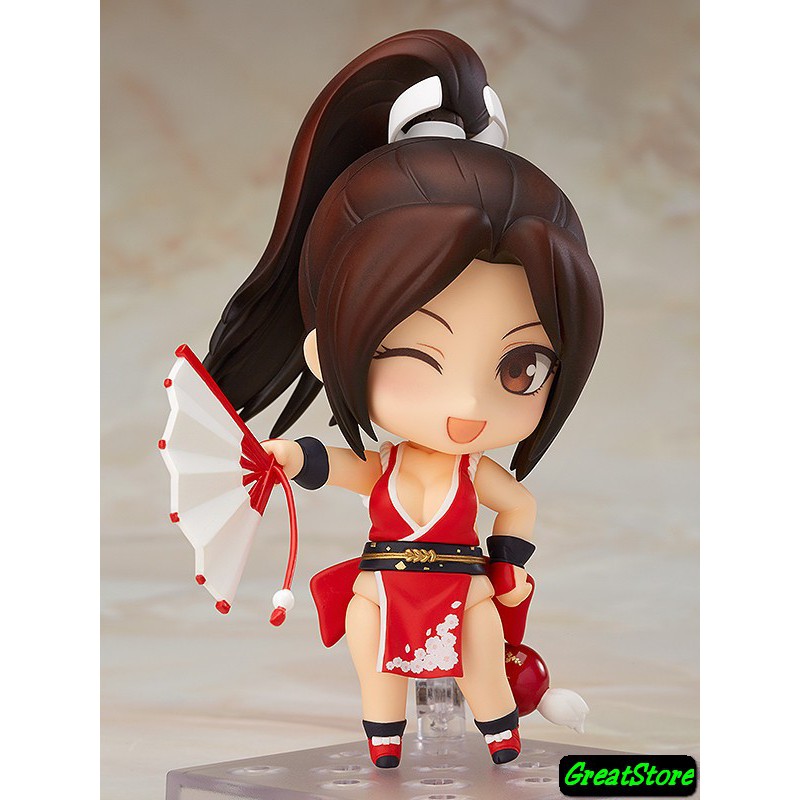 ( HÀNG CÓ SẴN ) MÔ HÌNH NHÂN VẬT MAI SHIRANUI KING OF FIGHTING KOF 684 Q size CỬ ĐỘNG ĐƯỢC Nendoroid