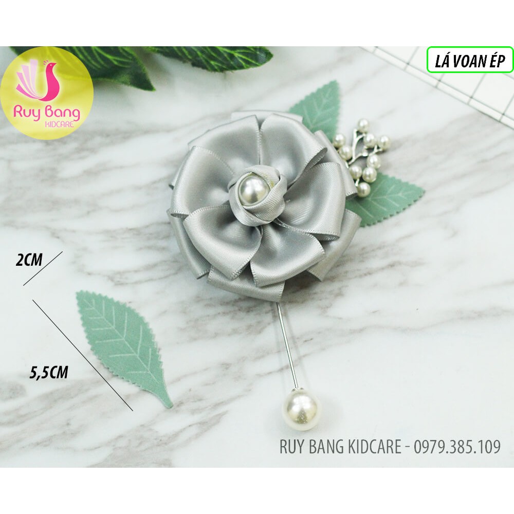 Lá voan ép 2 mặt kích thước 5,5cm*2cm