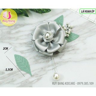 Lá voan ép 2 mặt kích thước 5,5cm*2cm