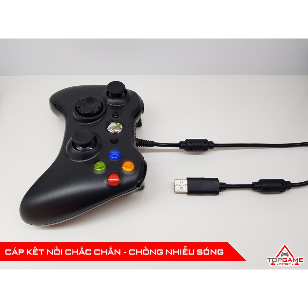 Tay cầm Microsoft Xbox 360 có dây [ Like New ] | BigBuy360 - bigbuy360.vn