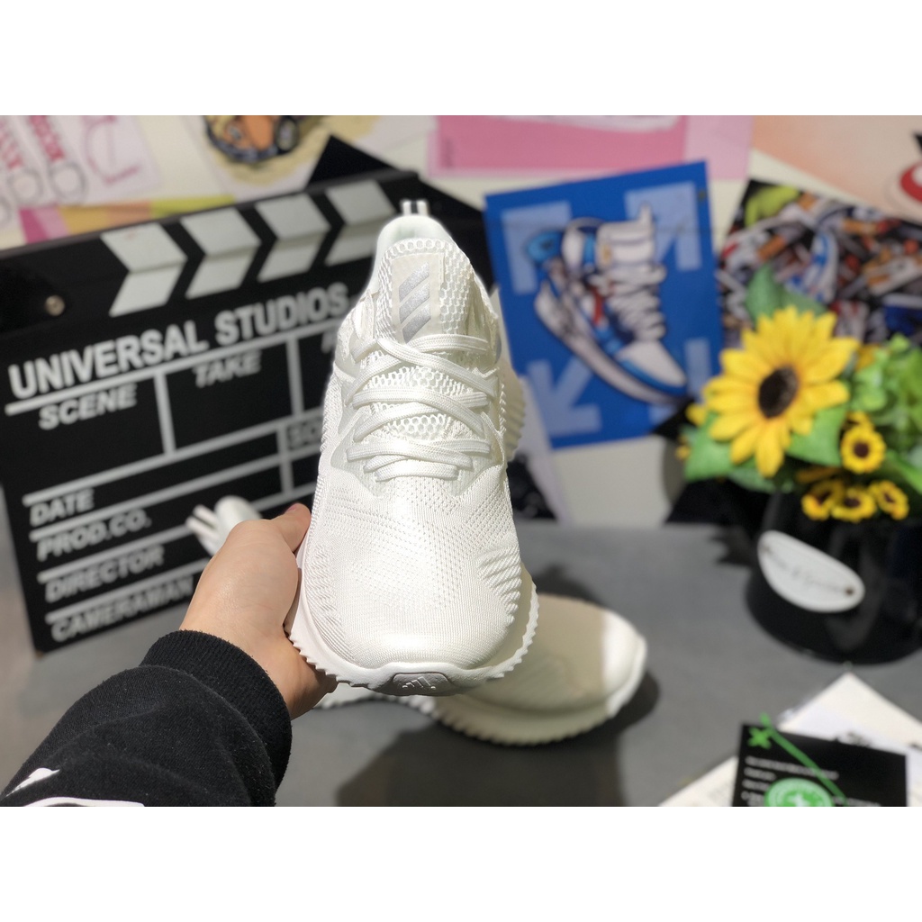 Giày Adidas Alphabounce Trắng Hàng Premium Full Box, Bill