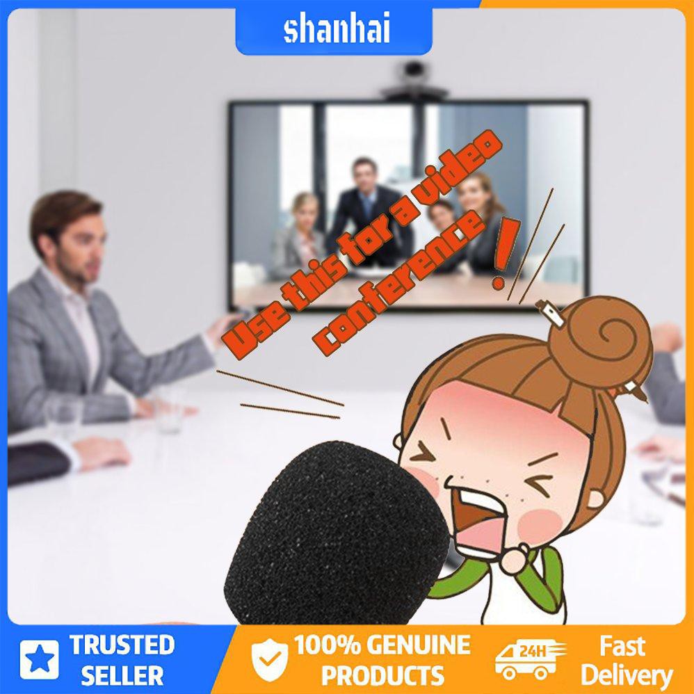 Mới 3.5mm Mini Studio Speech Microphone W / Clip cho PC Máy tính để bàn Máy tính xách tay | BigBuy360 - bigbuy360.vn