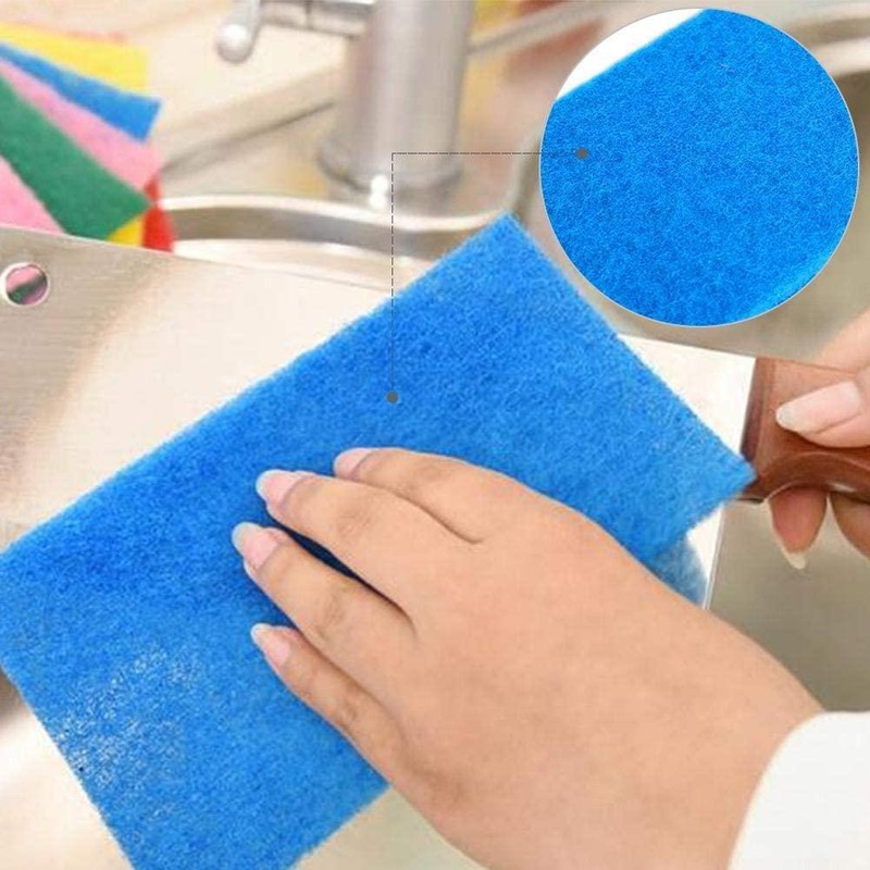 COMBO 10 MIẾNG RỬA CHÉN BỌT BIỂN NHIỀU MÀU (15X10CM) Store4girls