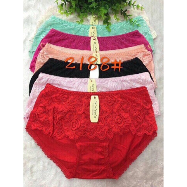 Quần chip Thái Lan cotton siêu mềm mịn phối ren cực xinh