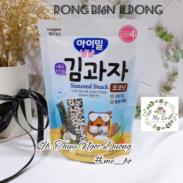  [ILDONG] RONG BIỂN TÁCH MUỐI ĂN LIỀN ILDONG/ Maro