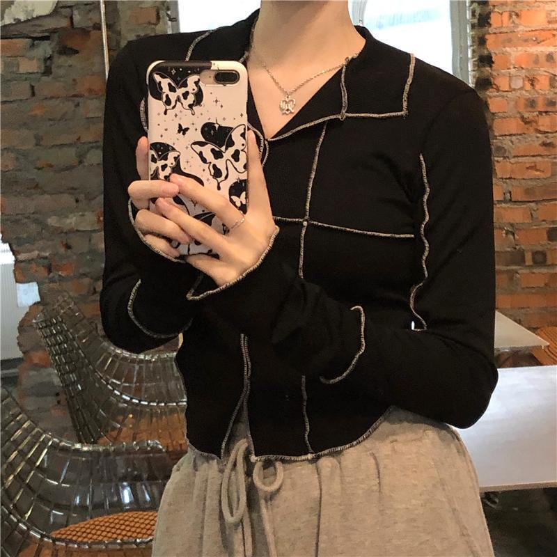 Áo polo Ngắn Tay Phối Màu Tương Phản Thiết Kế Đơn Giản Thời Trang Hàn Quốc