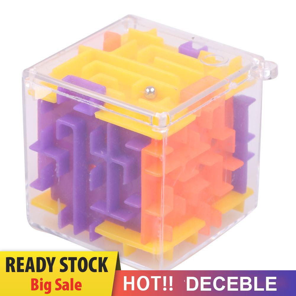 Pop It Fidget Đồ chơi 3D Maze Magic Cube Đồ chơi Labyrinth Rolling Puzzle Game Kid Educational Đồ chơis