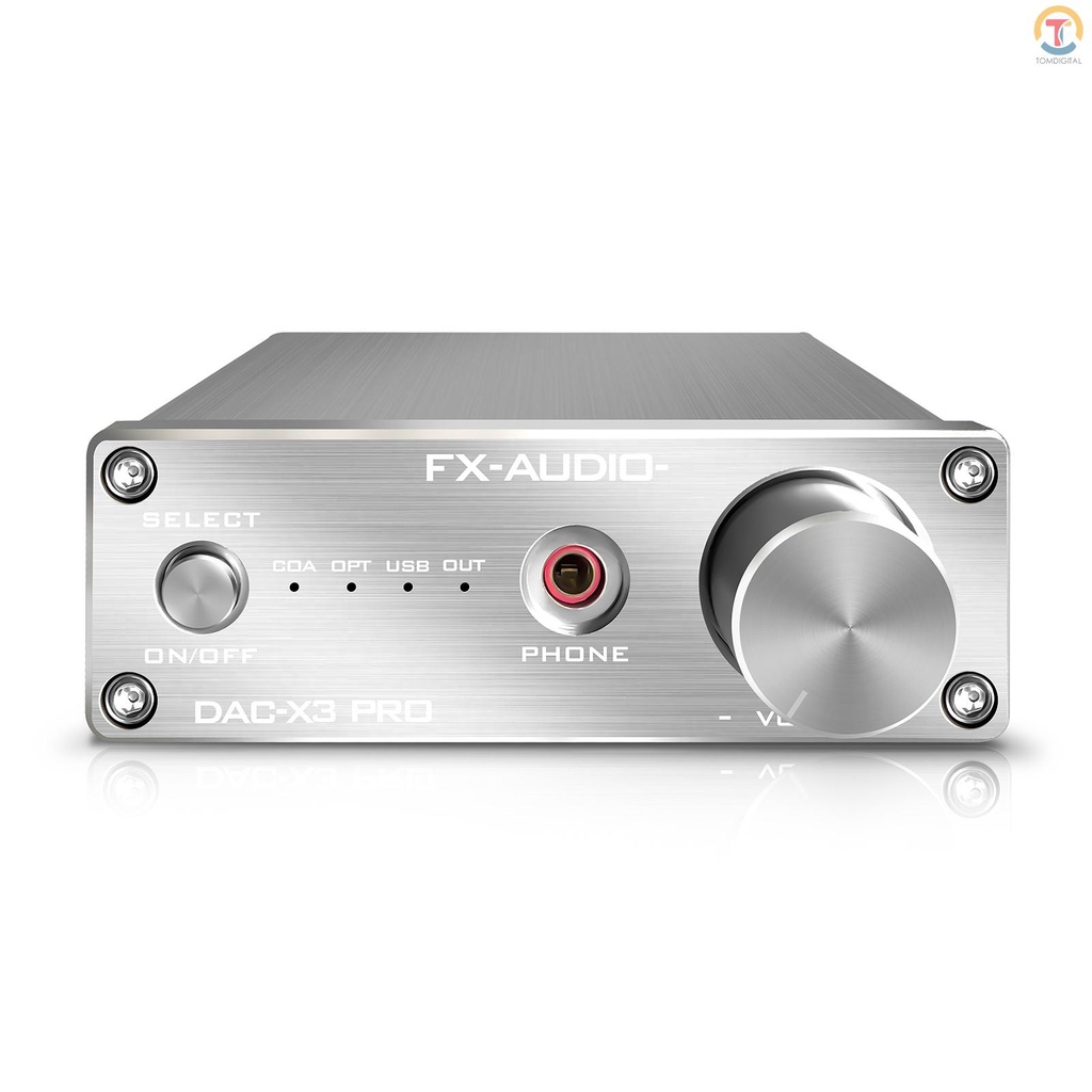 Bộ Khuếch Đại Âm Thanh Xe Hơi FX-Audio X3PRO DAC Kỹ Thuật Số Qua Analog Bằng PC-USB/USB/Coaxial DC5V EU Plug