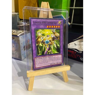 Lá bài thẻ bài Yugioh Elemental Hero Thunder Giant - Tặng bọc bài nhựa bảo quản