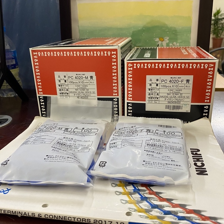 Đầu nối dây Nichifu PC 2005-F 2005-M / PC 4020-F 4020-M