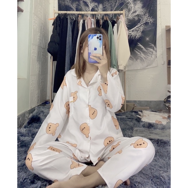 Bộ ngủ pizama(ảnh thật shop chụp) | BigBuy360 - bigbuy360.vn