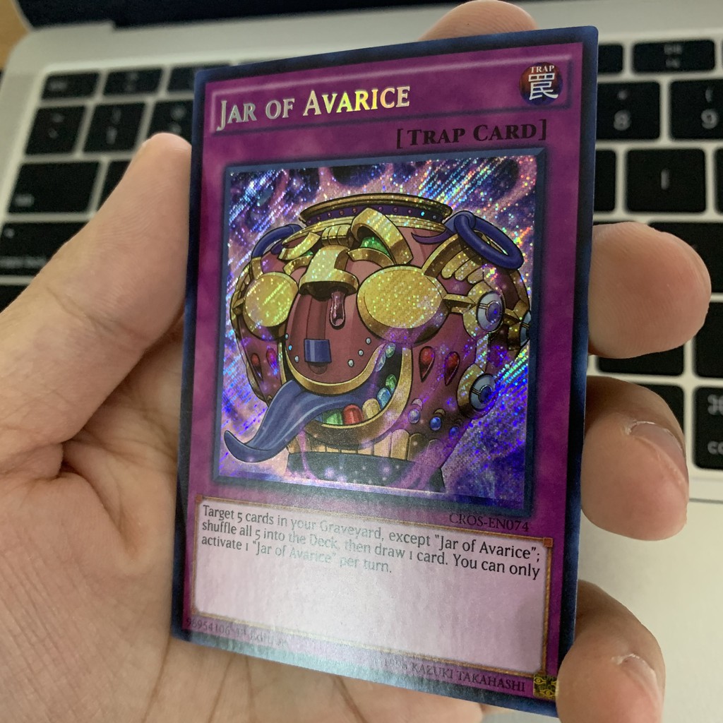 EN]Thẻ Bài Yugioh Chính Hãng] Jar of Avarice