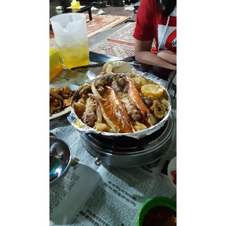 Combo bếp nướng cồn và chảo gang