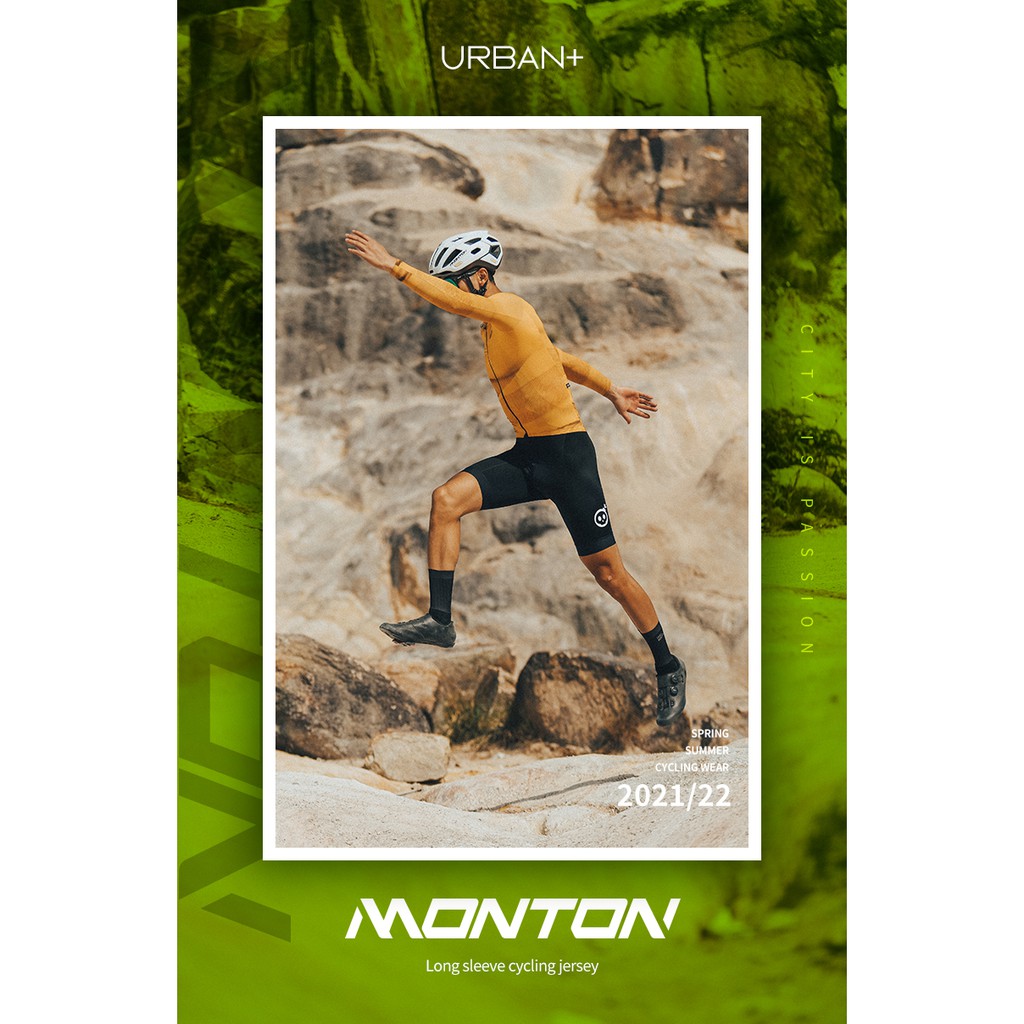 Áo đạp xe dài tay Monton Desert 12127