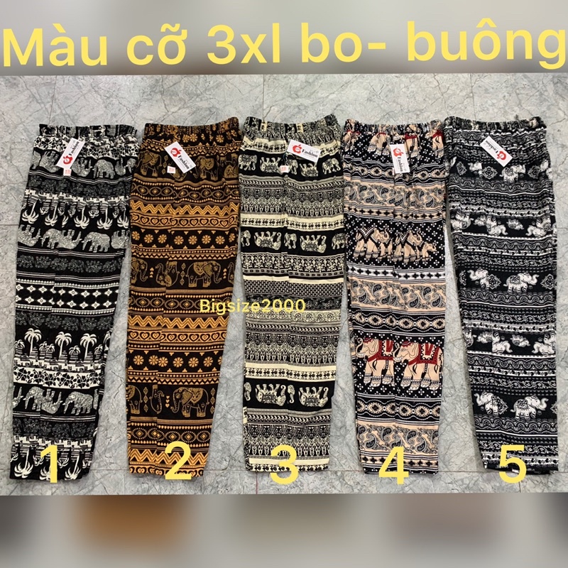 QUẦN LANH DÀI THỔ CẨM ( size từ 4080kg) ống suông và ống bo