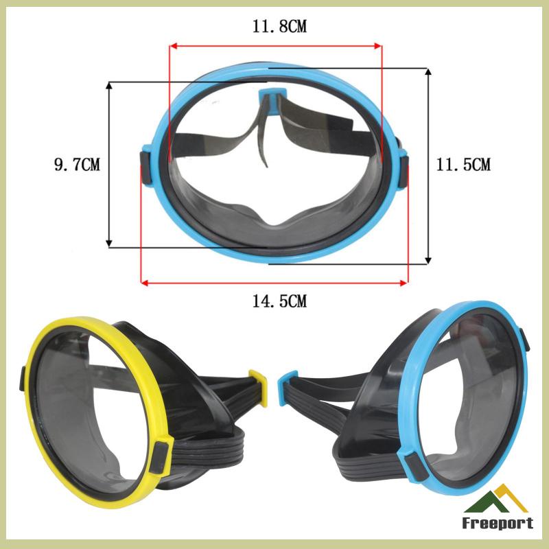 Mặt Nạ Lặn Hình Oval Chống Sương Mù Cho Trẻ