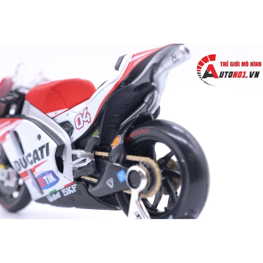 MÔ HÌNH XE MOTO GP DUCATI DESMOSEDICI 2015 NO.04 1:18 MAISTO 1797