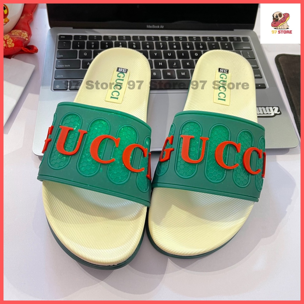 Dép gucci nam, dép quai ngang gucci mềm 2 lớp đế