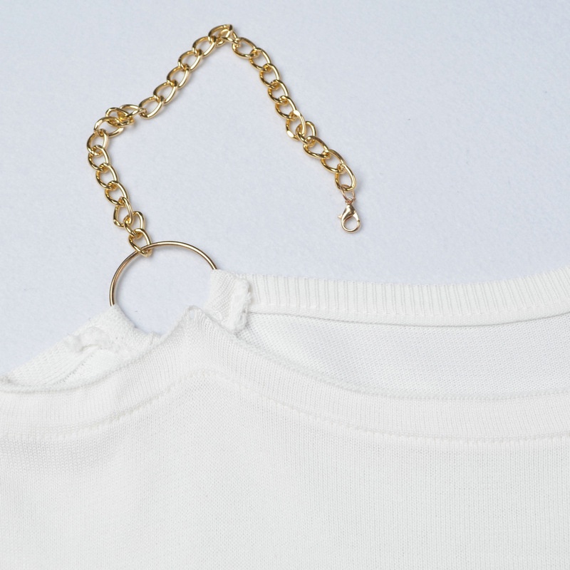 Áo Hai Dây Dệt Kim Màu Sắc Trơn Phong Cách Hàn Quốc Quyến Rũ Cho Nữ