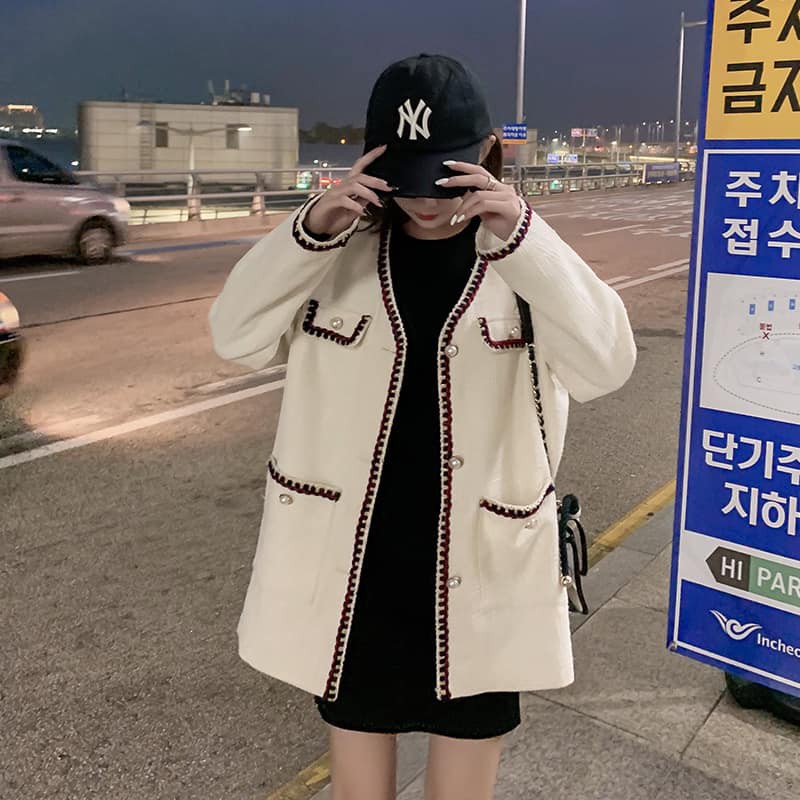 Áo dạ nữ 🦋FREESHIP🦋 Áo dạ nữ dang dai sang 