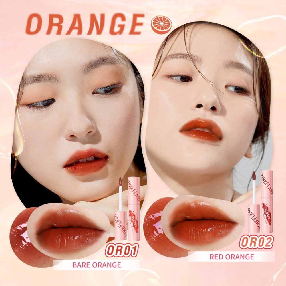 [Hàng mới về] Son bóng PINKFLASH dưỡng ẩm chống dính lâu trôi cho nữ