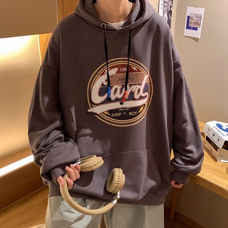 Áo Hoodie Phong Cách Hàn Quốc Thời Trang Mùa Thu Dành Cho Nam M-5xl