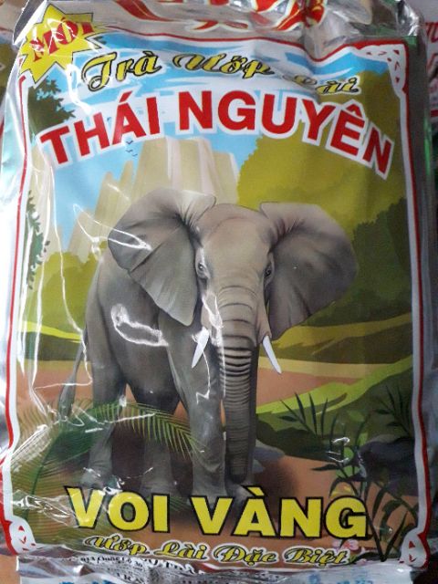 Trà ướp lài Thái Nguyên Voi Vàng gói 350gram