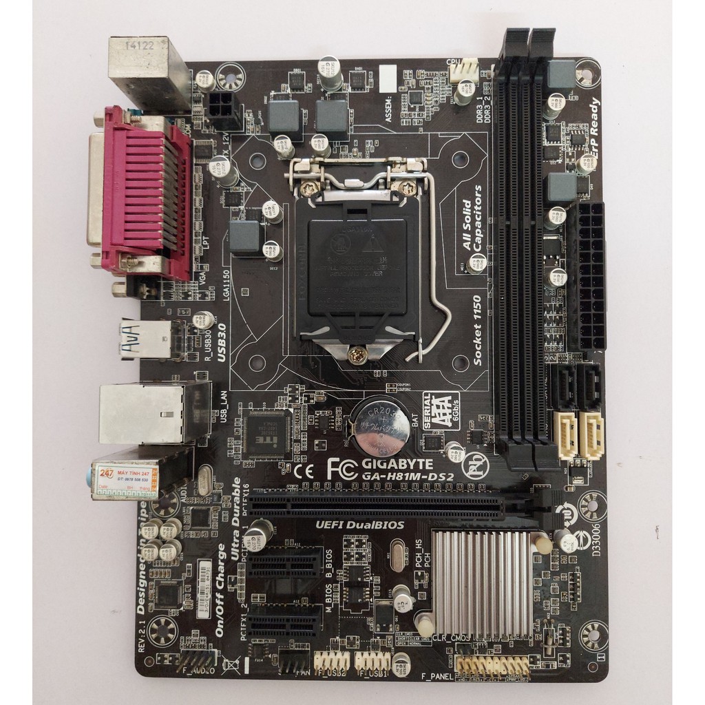 [COMBO] Main Giga H81 + Chip I3 4150 + Ram 8GB Tặng Fan CPU | WebRaoVat - webraovat.net.vn