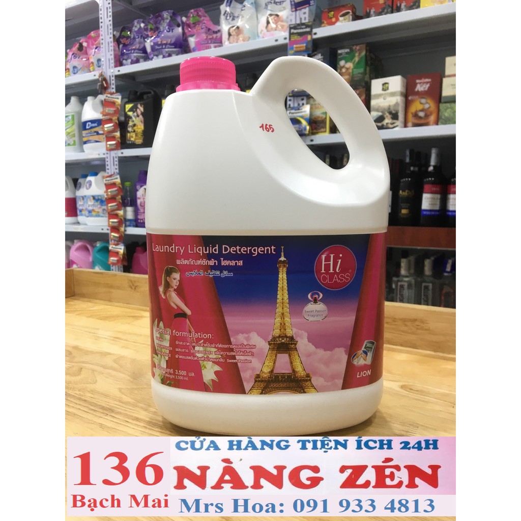 Nước Giặt Hi Class Thái Lan 3500ml