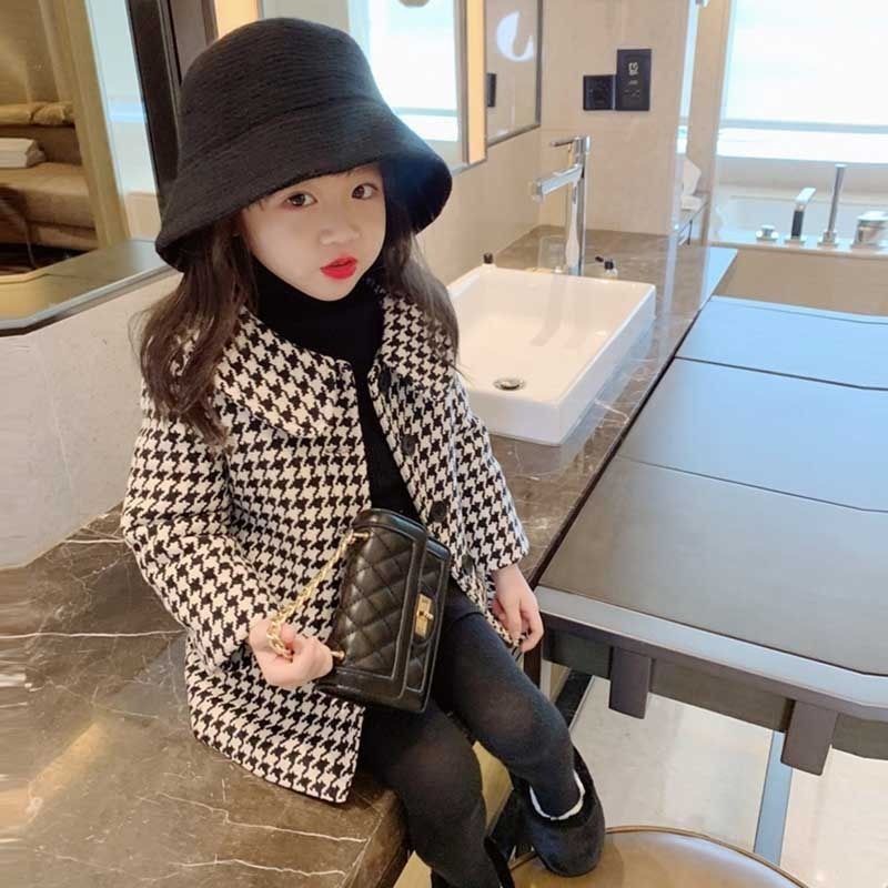 Áo Khoác Dạ Bé Gái Cute Hàng NK QCCC