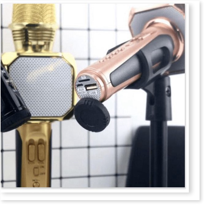 Micro karaoke bluetooth SD 10 mic hát kèm loa đa năng chỉnh giọng, hỗ trợ ghi âm - BH 6 tháng
