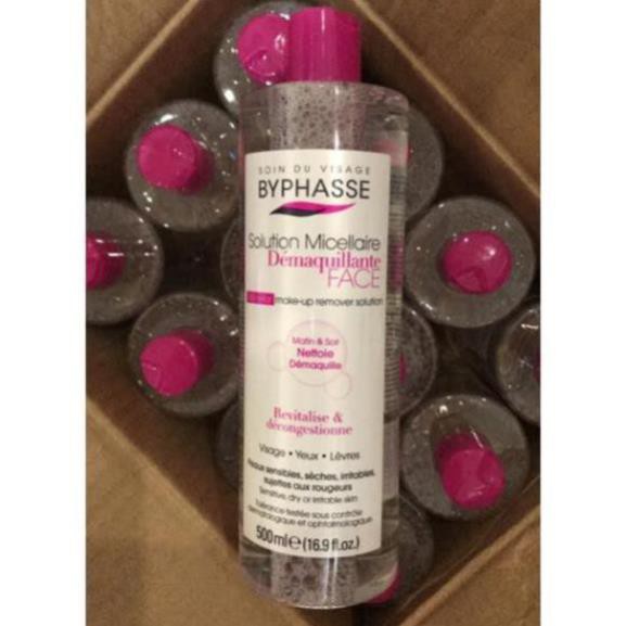Nước tẩy trang BYPHASSE Solution Micellaire Face