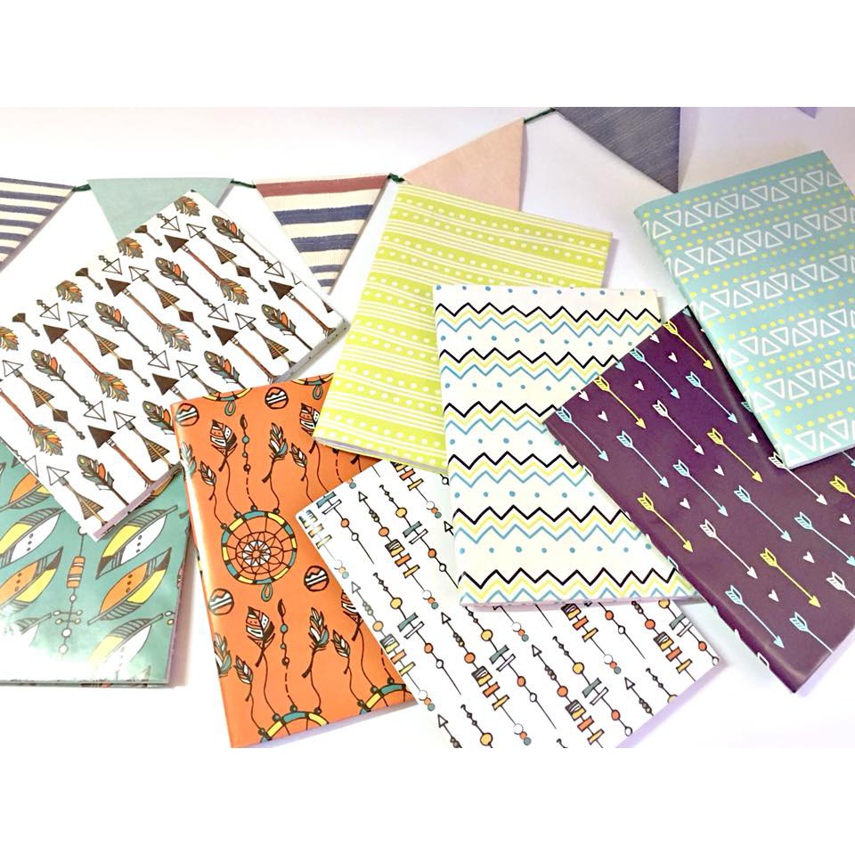 Combo 10 tờ giấy bao tập design by Shemake