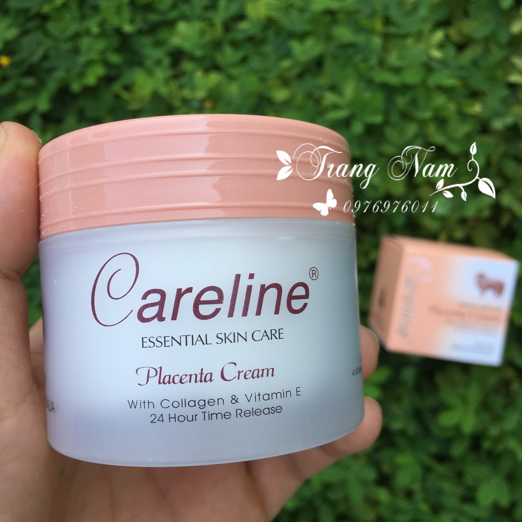 Kem Nhau Thai Cừu Careline Placenta Cream Chống Lão Hóa, 100ml, Màu Cam (Úc)