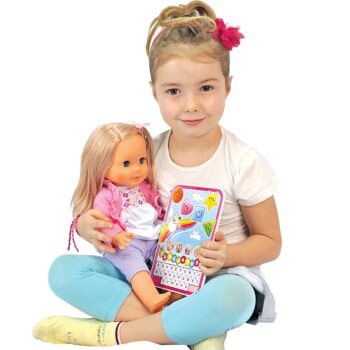 Búp Bê Sơ Sinh Thân gòn 30 cm Lọ Lem  - My First Disney Princess Cinderella 12 inch Soft Body Baby Doll (hàng tồn kho)