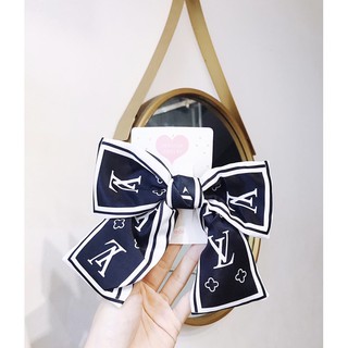 Kẹp tóc vải lụa channe.l-dio.r-fend.i  @Jenaccessories.vn