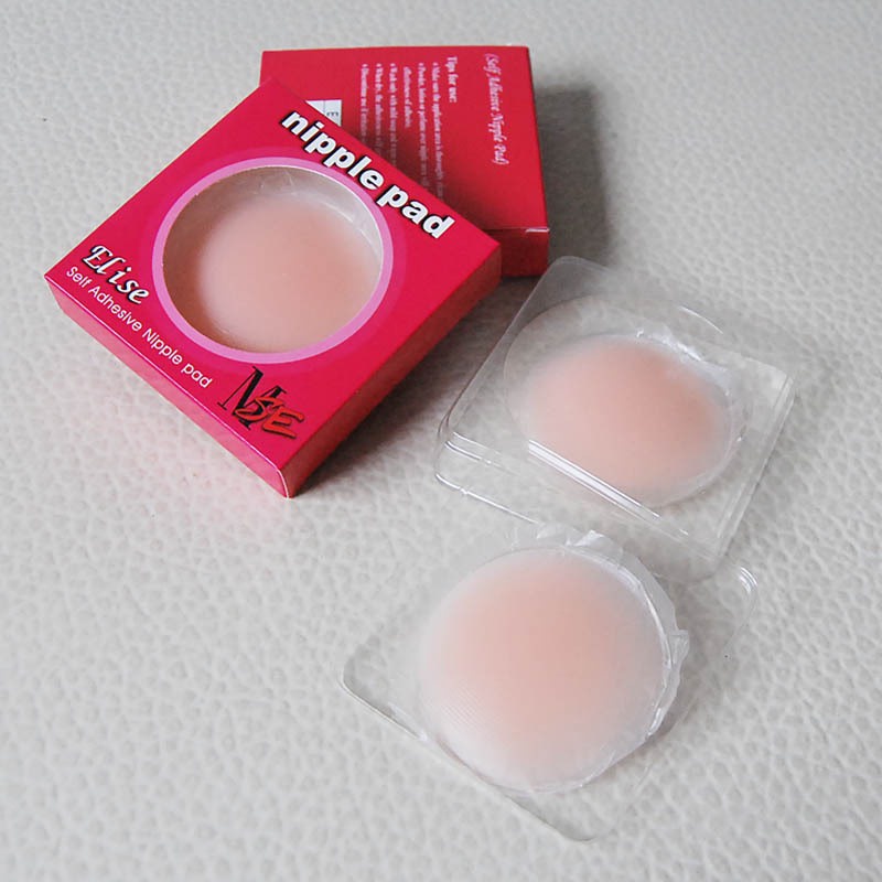 Miếng Dán Ngực Silicon Hình Tròn Siêu dính chắc cho phái Nữ MD02