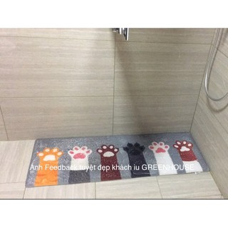 THẢM NHUNG BÔNG CHÂN MÈO TM257[ có ảnh thật ]